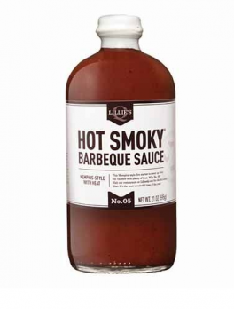 Соус барбекю HOT SMOKY 470мл бутылка/стекло LS